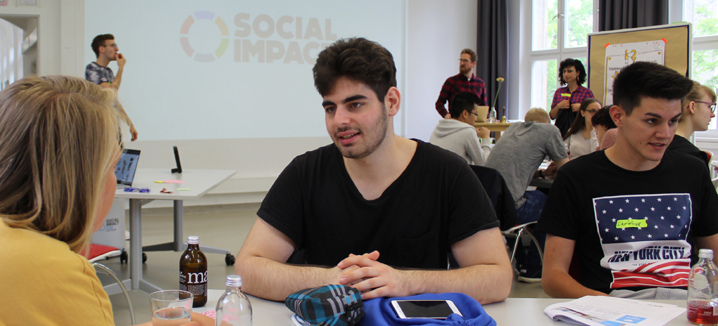 Studienkompass-Geförderte beschäftigten sich beim Workshop in Stuttgart mit dem Thema Gründung.
